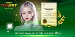 Chứng nhận an toàn Topbet - Bảo chứng cho trải nghiệm cá cược uy tín